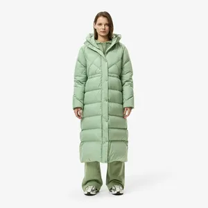 Женская парка Lacoste с капюшоном, зеленый, арт. BF2611