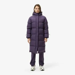 Женская парка Lacoste с капюшоном, фиолетовый, арт. BF2614