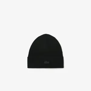 Вязаная шапка Lacoste, черный, арт. RB5983