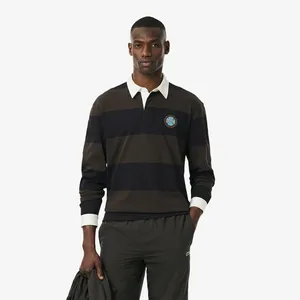 Мужское поло-регби Lacoste Relaxed Fit, синий, арт. KH5916