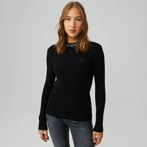 Женский свитер Lacoste Slim Fit, черный, арт. AF2302