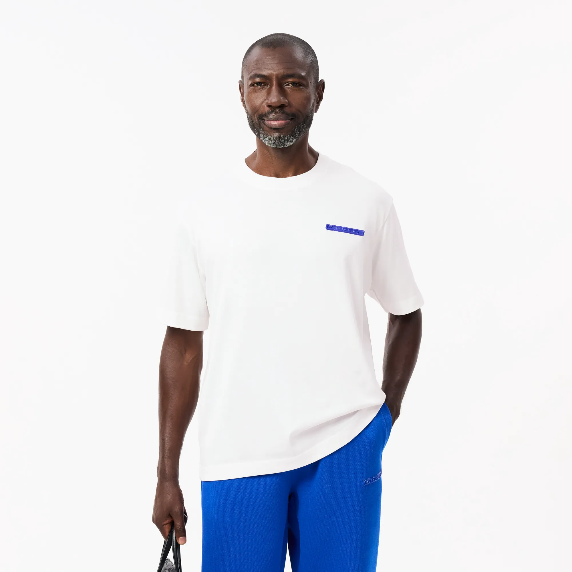 Футболка Lacoste Loose Fit, белый, арт. TH4148