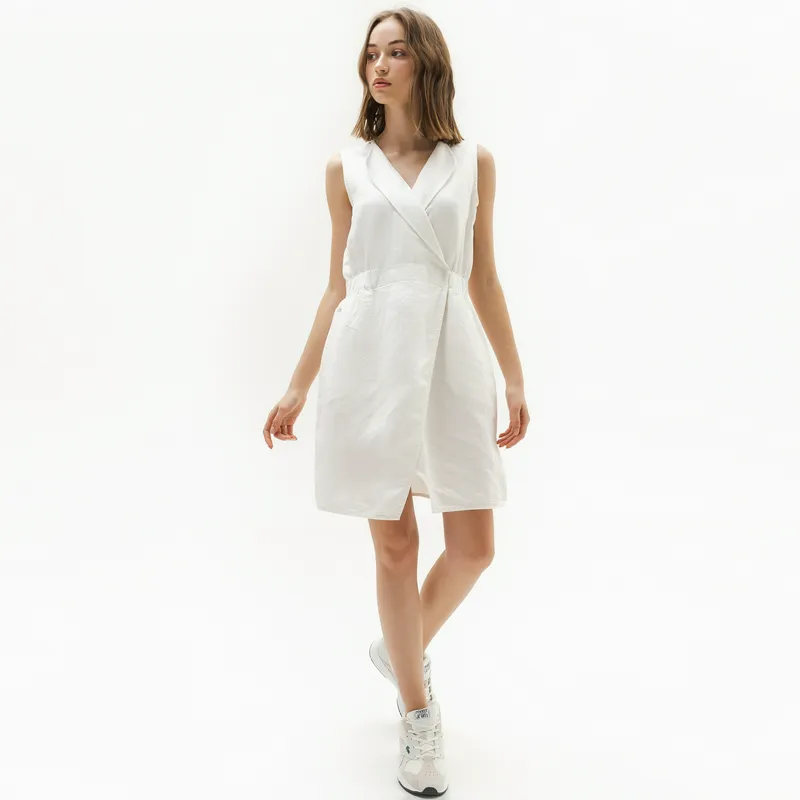 Платье Lacoste приталенного кроя, белый, арт. EF0011