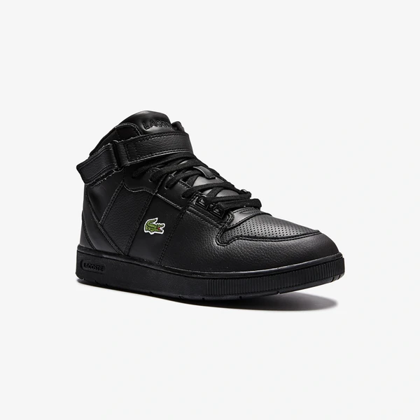 Детские утеплённые кеды Lacoste TRAMLINE MID, черный, арт. 740SUJ0017