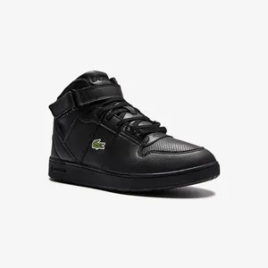 Детские утеплённые кеды Lacoste TRAMLINE MID, черный, арт. 740SUJ0017