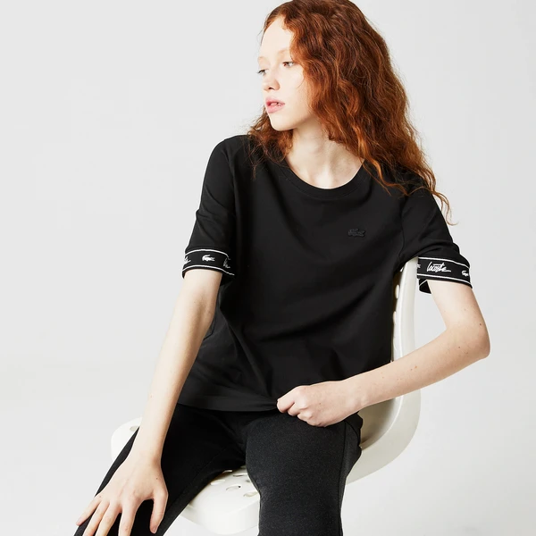Футболка Lacoste Slim Fit, черный, арт. TF0236
