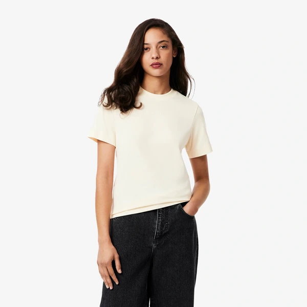 Футболка Lacoste из хлопка, белый, арт. TF0355