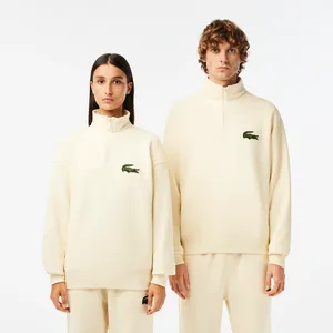 Толстовка Lacoste Unisex Loose Fit, бежевый, арт. SH0069