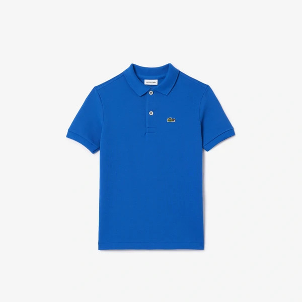 Детское поло Lacoste, синий, арт. PJ2909