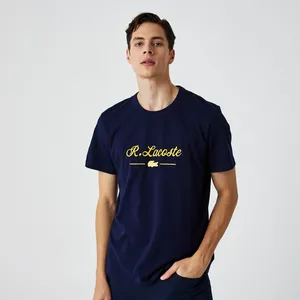 Хлопковая футболка Lacoste, синий, арт. TH7447
