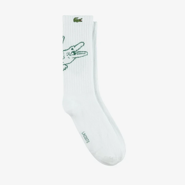 Хлопковые носки Lacoste, белый, арт. RA2517
