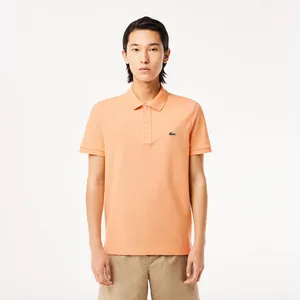 Мужское Поло Lacoste L.12.12 Slim Fit, оранжевый, арт. PH4012