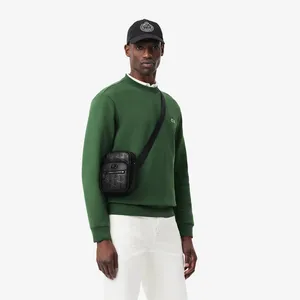 Сумка через плечо Lacoste Monogram Satchel, черный, арт. NH4399MR