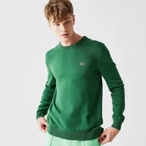 Мужской свитер Lacoste из органического хлопка, зеленый, арт. AH1985