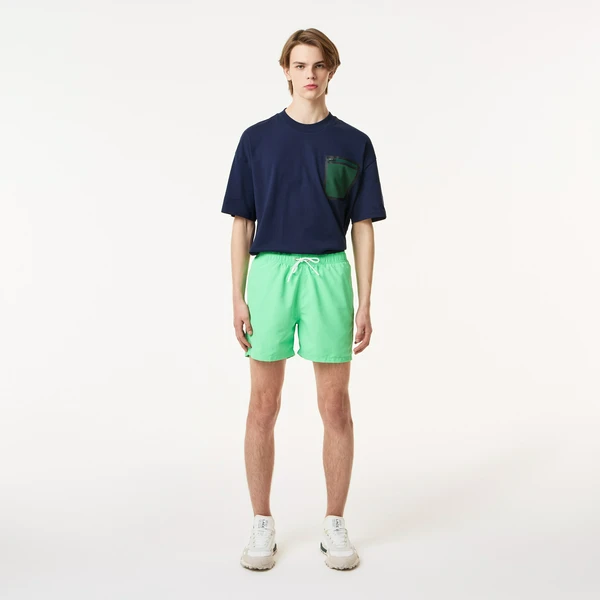 Мужские купальные шорты Lacoste, зеленый, арт. MH0409