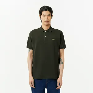 Мужское поло Lacoste L1212 Classic Fit, хаки, арт. L1212