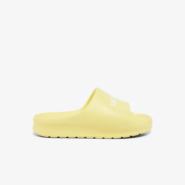 Женские сланцы Lacoste SERVE SLIDE 2.0, желтый, арт. 749CFA0024