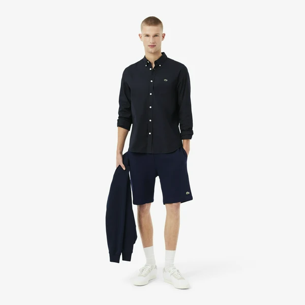Мужские шорты Lacoste из органического хлопка, синий, арт. GH9627