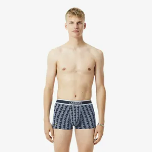 Набор мужского нижнего белья Lacoste с монограммой, синий, арт. 5H4970