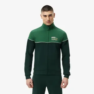 Мужской хлопковый свитшот Lacoste, зеленый, арт. SH2623