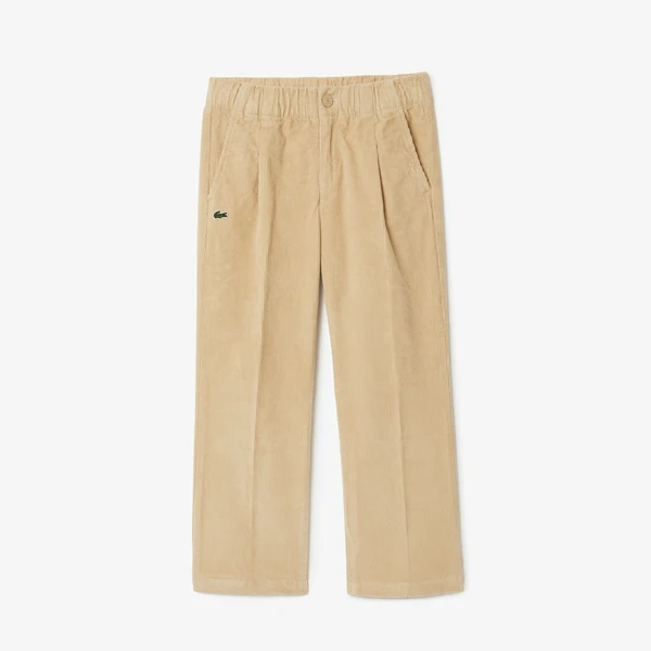 Детские брюки Lacoste стандартного кроя, бежевый, арт. HJ2626