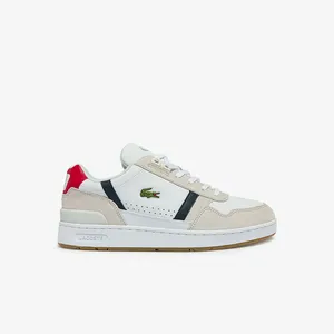Мужские кеды Lacoste T-CLIP, белый, арт. 740SMA0048