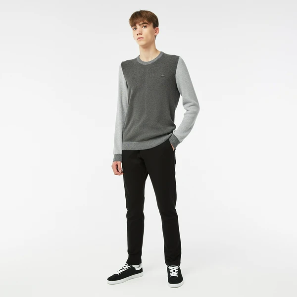 Мужские брюки Lacoste Tappered Fit, черный, арт. HH2427