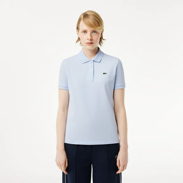 Женское поло Lacoste Classic Fit, голубой, арт. PF7839