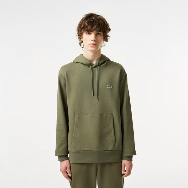 Мужская толстовка Lacoste из органического хлопка, зеленый, арт. SH9623T