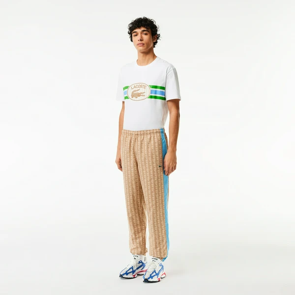 Мужские спортивные брюки Lacoste, бежевый, арт. XH7109