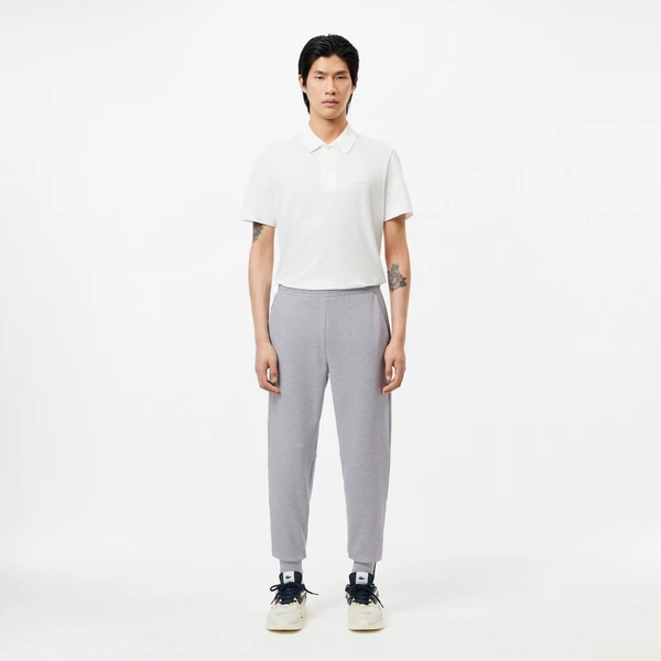 Мужские брюки Lacoste SPORT из меланжевой смеси хлопка, серый, арт. XH1776