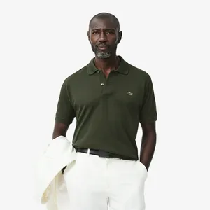 Мужское поло Lacoste L1212 Classic Fit, хаки, арт. L1212