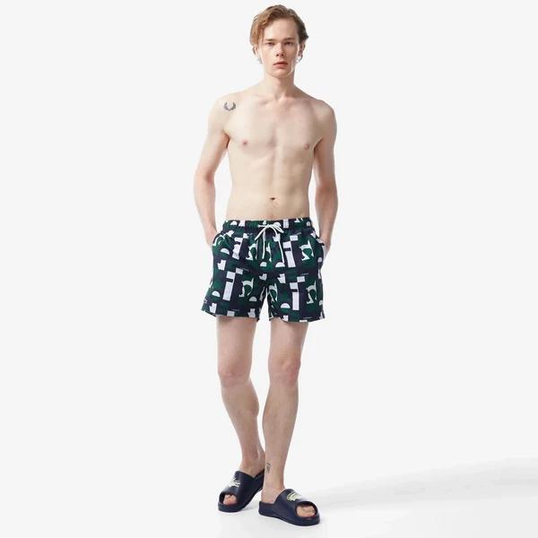 Купальные шорты Lacoste Allover, разноцветный, арт. MH0414