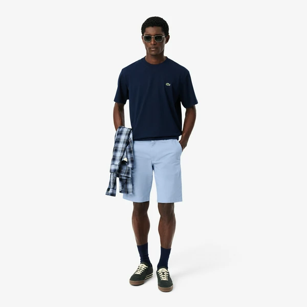 Шорты-чиносы Lacoste, голубой, арт. FH2349