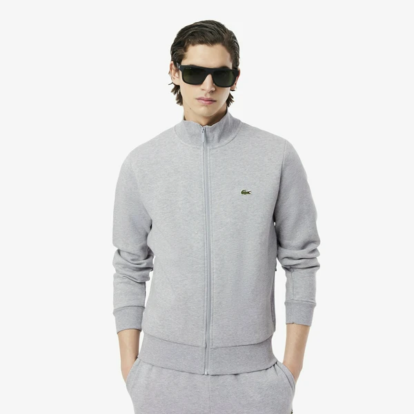 Мужская толстовка Lacoste с флисом, серый, арт. SH9622