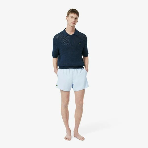 Мужские купальные шорты Lacoste, голубой, арт. MH6270