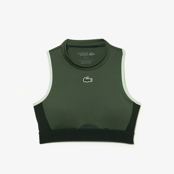 Спортивный топ Lacoste Sport, зеленый, арт. IF1015