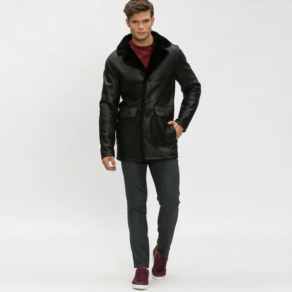Мужская куртка Lacoste BH1628, черный, арт. BH1628