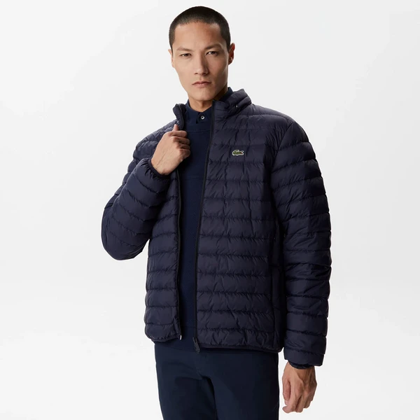 Мужская стеганая куртка Lacoste, синий, арт. BH2402