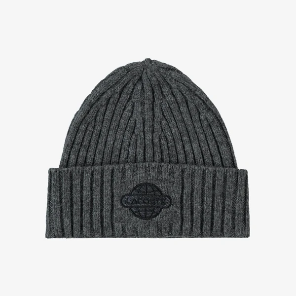 Шапка Lacoste, серый, арт. RB2405