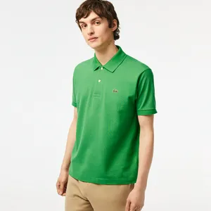 Мужское поло Lacoste L1212 Classic Fit, зеленый, арт. L1212