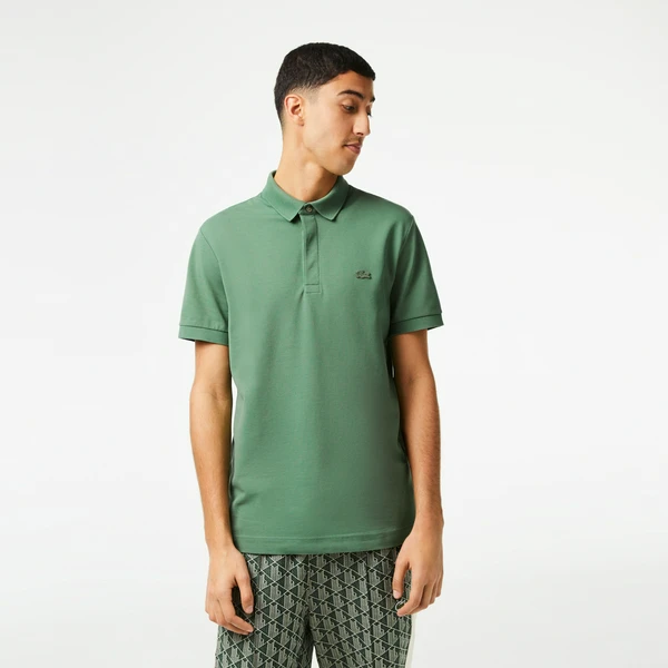 Мужское поло Lacoste PARIS Regular Fit, зеленый, арт. PH5522