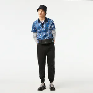 Мужские водоотталкивающие брюки Lacoste Relaxed Fit, черный, арт. XH5442