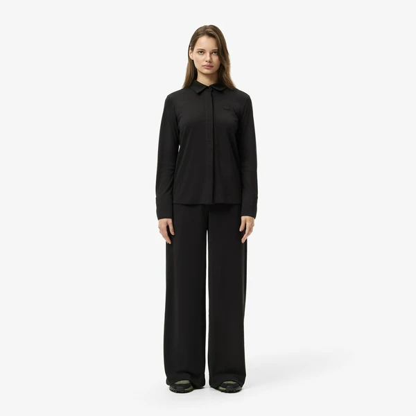 Брюки Lacoste приталенного кроя, черный, арт. HF2631