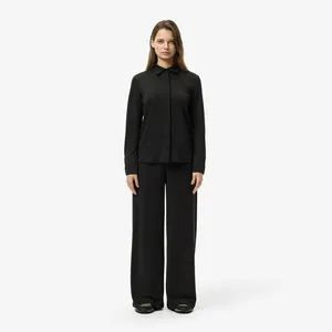 Брюки Lacoste приталенного кроя, черный, арт. HF2631