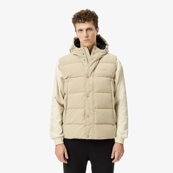 Мужской жилет Lacoste, бежевый, арт. BH2611