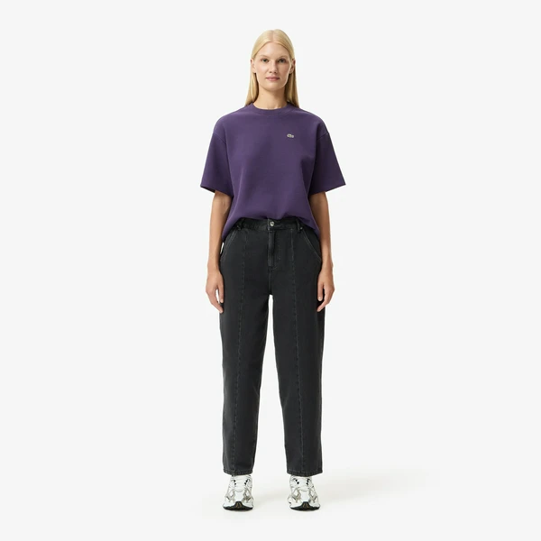 Женские джинсы Lacoste свободного кроя, серый, арт. HF2622