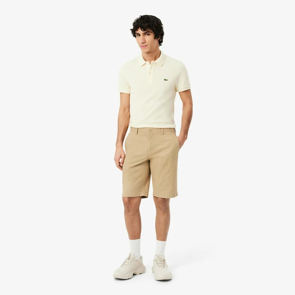 Шорты-чиносы Lacoste, бежевый, арт. FH2349