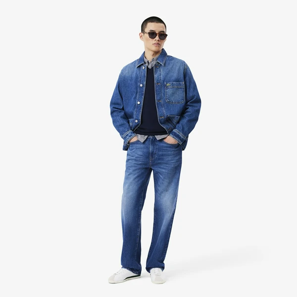 Мужские джинсы Lacoste Straight cut, синий, арт. HH2321