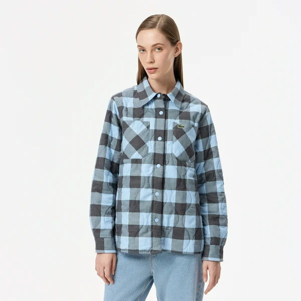 Женская рубашка Lacoste, голубой, арт. CF2610
